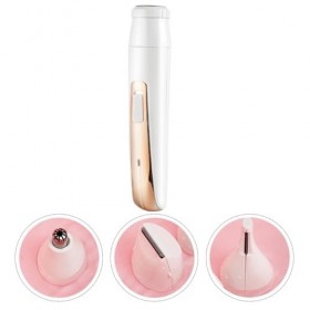 minkissy 1 Set Dispositif DÉpilation Visage Rasoirs Pour Femmes Sourcil Shaper Femmes Visage Épilateur Épilation Du Visage D