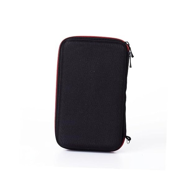 minkissy Boîte De 2 Pièces Conteneur De Rasoir Support De Rasoir De Rasoir Eva De Voyage Avec Fermeture Éclair