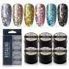 ROSALIND Spider Gel Nail Art 6 Couleurs Vernis Gel Semi Permanent DIY Conception Point To Line Peinture Vernis