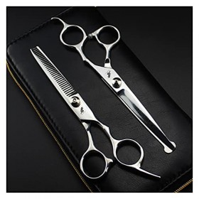 Ciseaux pour coupe de cheveux Ciseaux pour bébé de 6,5 pouces Ciseaux à tête ronde Ciseaux de coupe de cheveux Ciseaux de coi