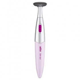 Braun FG1100 Silk-épil Tondeuse 3en1, Finisseur avec 4 Accessoires, dont une Tête de Précision, Rose