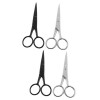 POPETPOP 6 Pièces Coupe-Cheveux Tondeuse À Cheveux Manuelle Rasage Rasoir De Sécurité Ciseaux De Mise En Forme Des Sourcils T