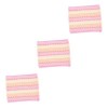 3 Pièces Serviette De Bain Longue Serviette Rose Serviettes De Massage Exfoliant Pour Le Corps Serviette Exfoliante Pour Le G