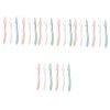 NIYANGLE 30 Pcs Pliant Rasoir De Sourcils Dame Outils Hommes Toilettage Tondeuse Portable Rasoir Sourcils Rasage Rasoir Pliab