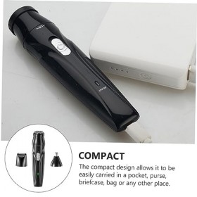 FRCOLOR 1 Ensemble De Rasoirs Tondeuses À Cheveux Outils Pour Le Visage Rasoir Sans Fil Sourcils Tondeuse À Poils Nasaux Orei