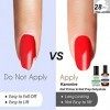 KANORINE Primer Ongle Vernis Semi Permanent et Nail Déshydrateur Set pour Gel Acrylique Polygel Gel UV Vernis à Ongles Nail P