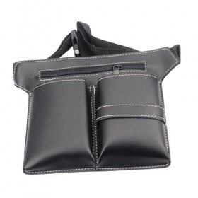 ABOOFAN Coiffure Fanny Pack En Cuir Sac De Coiffure Coiffure Ciseaux Poche Hanche Sacs Pour Femmes Ciseaux Poche Ceinture Tai