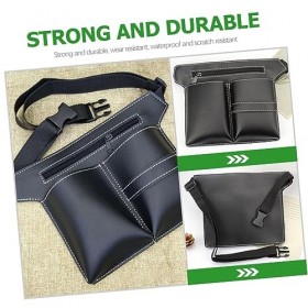 ABOOFAN Coiffure Fanny Pack En Cuir Sac De Coiffure Coiffure Ciseaux Poche Hanche Sacs Pour Femmes Ciseaux Poche Ceinture Tai