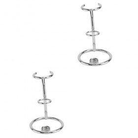 POPETPOP 2 Pièces Support De Rasoir De Sécurité Support De Blaireau Rasoir Kit Organisateur Support DOutils De Rasage Suppor