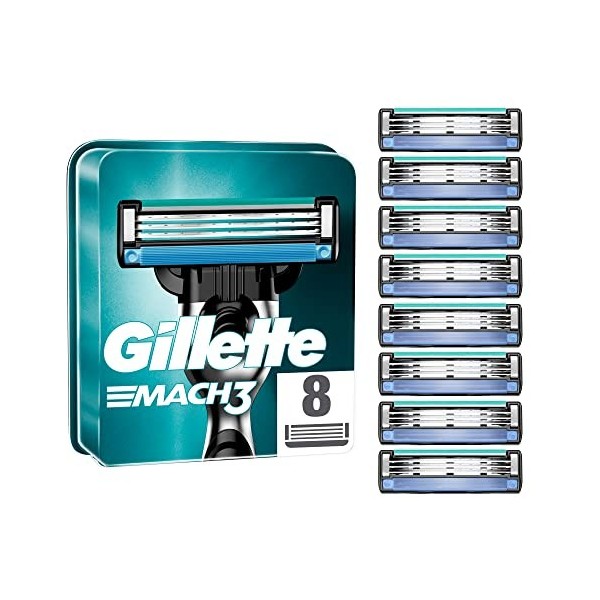 Ancienne version - Gillette Mach3 pack de 8 lames