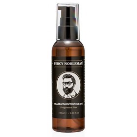 Huile pour barbes - Huile de conditionnement pour barbes de Percy Nobleman - Adoucisseur pour barbes et produits revitalisant...