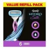 Wilkinson Sword Hydro Silk Lames de rasoir pour Femme - Pack de 6