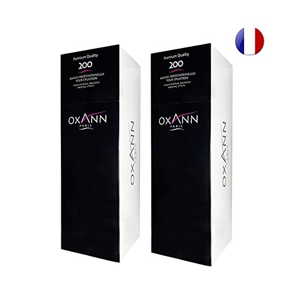 Oxann - Bandes Professionnelles Pour Epilation Paquets De Premium , 200 Unité Lot 2 