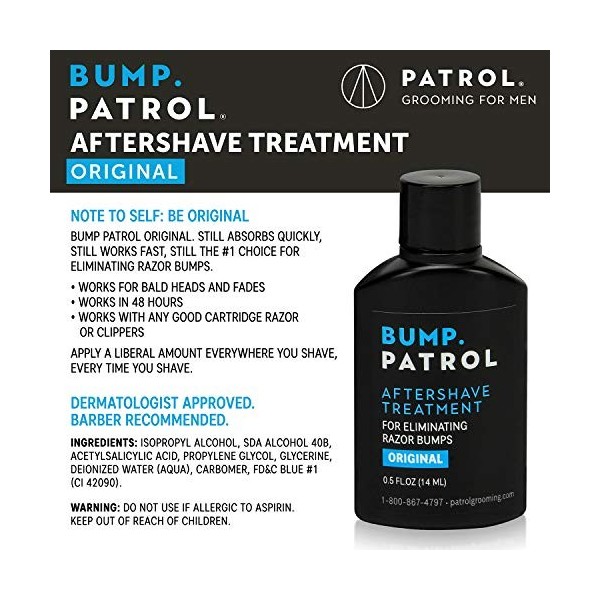 Bump Patrol Solution contre boutons de rasage 15 ml