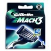 Gillette Mach3 - Lames de Rasoir pour Homme - Pack de 8 Lames