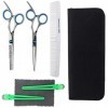 Kit de Ciseaux de Coupe de Cheveux Professionnel 5pcs, Peigne de Coiffeur Ensemble Doutils de Coiffure avec une Production S