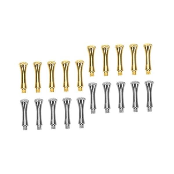 FRCOLOR 30 Pièces Ciseaux À Cheveux Ciseaux En Acier Inoxydable Accessoires De Cheveux Tondeuses À Cheveux Repose-Doigt Cisea