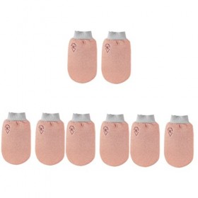 BAFAFA Lot de 8 Gants de Bain Double Face de Gommage for Le Corps Exfoliant for Le Corps Serviettes de Bain for Adultes