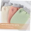 BAFAFA Lot de 8 Gants de Bain Double Face de Gommage for Le Corps Exfoliant for Le Corps Serviettes de Bain for Adultes