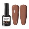 ROSALIND Nu Couleur Vernis Semi Permanent, 15ml Vernis à Ongles, Gel Soak off pour UV LED, Nail Art Kit Vernis Semi Permanent