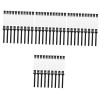 POPETPOP 120 Pcs Rasoir Brosse De Nettoyage Rasoirs Électriques Tondeuse À Cheveux Électrique Tondeuse À Cheveux Nettoyant Bl