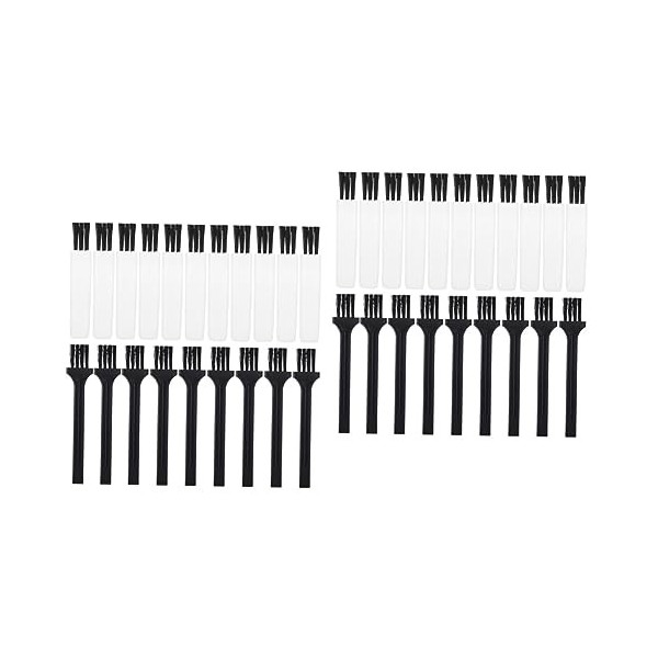 POPETPOP 120 Pcs Rasoir Brosse De Nettoyage Rasoirs Électriques Tondeuse À Cheveux Électrique Tondeuse À Cheveux Nettoyant Bl