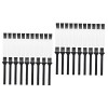 POPETPOP 120 Pcs Rasoir Brosse De Nettoyage Rasoirs Électriques Tondeuse À Cheveux Électrique Tondeuse À Cheveux Nettoyant Bl