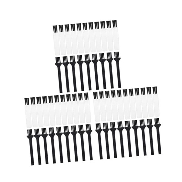 POPETPOP 120 Pcs Rasoir Brosse De Nettoyage Rasoirs Électriques Tondeuse À Cheveux Électrique Tondeuse À Cheveux Nettoyant Bl