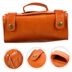 SOESFOUFU En Cuir Pour Sac De Rasoir Portable En Cuir Housse De Protection Pour Rasoir Gaine De Protection Pour Tête De Rasoi