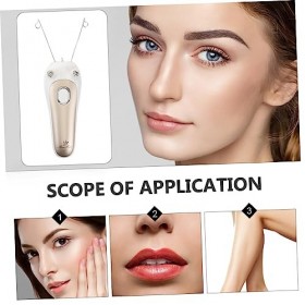 FRCOLOR Électrique Beauté Épilateur Visage Dispositif DÉpilation Femmes Rasoirs Électriques Rechargeable Tissu Rasoir Épilat