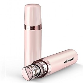 Gurelax - Epilateur Electrique Femme, Épilateur À Lumière Led Rasoir Femme Visage, Flawless Epilateur Visage Tête Plaqué Or 1