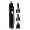 WAHL Tondeuse personnelle 3 en 1 pour poils de nez, sourcils, sourcils et poils du visage pour homme et femme, rechargeable, 