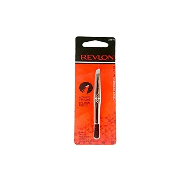 Revlon Stainless Steel Accurate Tweezing 1 ea by Revlon