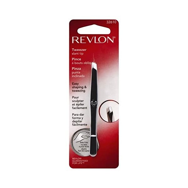 Revlon Stainless Steel Accurate Tweezing 1 ea by Revlon