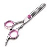 Ciseaux pour coupe de cheveux Ciseaux de coiffure roses de 6 pouces, ciseaux de coiffure, ciseaux de coiffeur amincissants, c