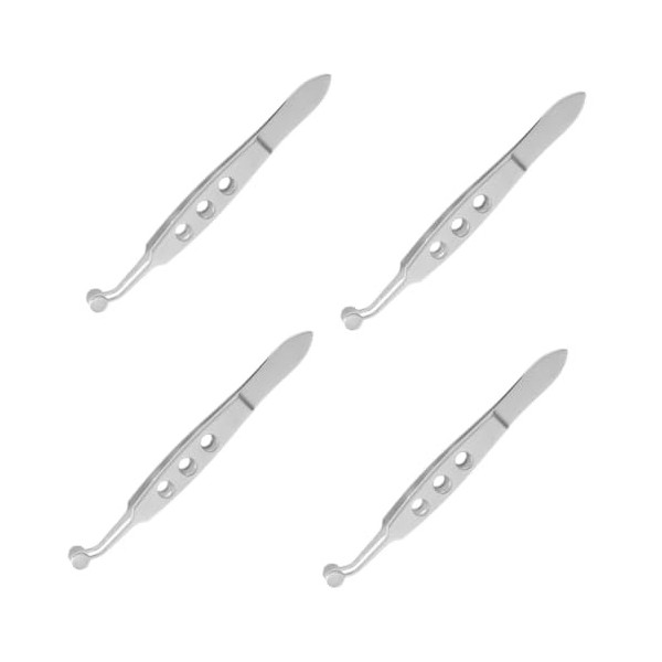 POPETPOP 2 Pièces Pince De Massage Des Glandes De Meibomius Pince À Épiler En Acier Inoxydable Outil De Massage Des Paupières