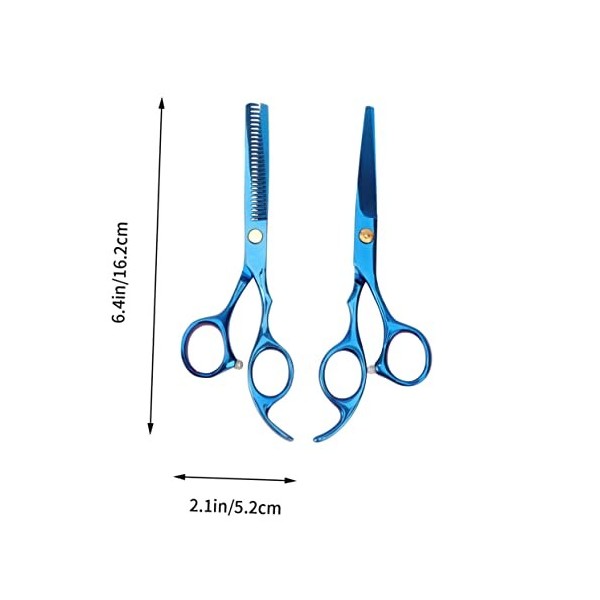 FOMIYES 2 Pièces Outils Pour Hommes Ciseaux De Coupe De Cheveux Ciseaux Amincissants Professionnels Outils De Coiffure Profes