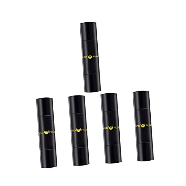minkissy 2 Pièces De Teinture Pour Barbe Stylo Moustache Doublure De Barbe Correcteur De Beauté De Barbe Petit De Remplissage
