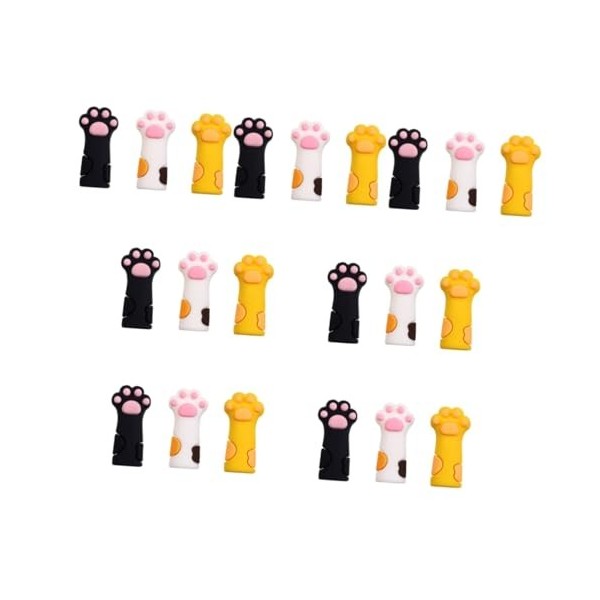 minkissy 30 Pcs Ciseaux De Manucure De Protection Décoration Nail Art Ciseaux À Ongles Ciseaux En Cuir Outil De Pédicure Cise