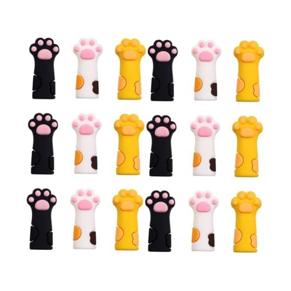 minkissy 30 Pcs Ciseaux De Manucure De Protection Décoration Nail Art Ciseaux À Ongles Ciseaux En Cuir Outil De Pédicure Cise