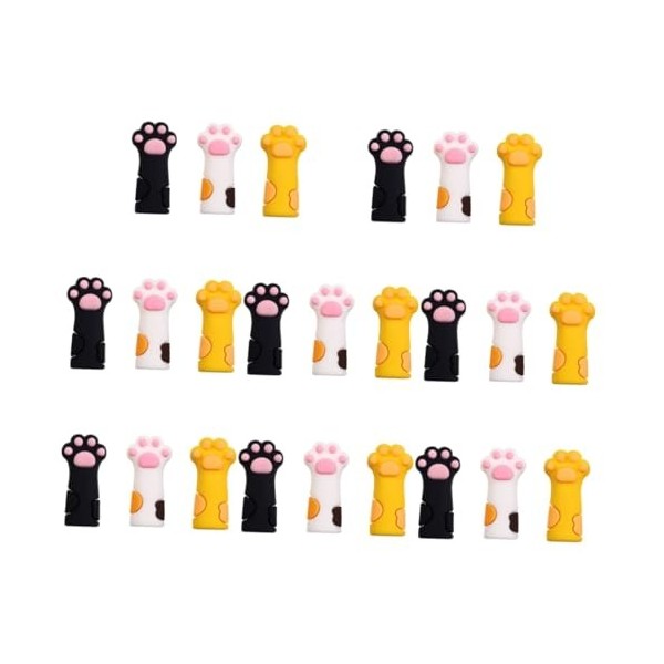 minkissy 30 Pcs Ciseaux De Manucure De Protection Décoration Nail Art Ciseaux À Ongles Ciseaux En Cuir Outil De Pédicure Cise