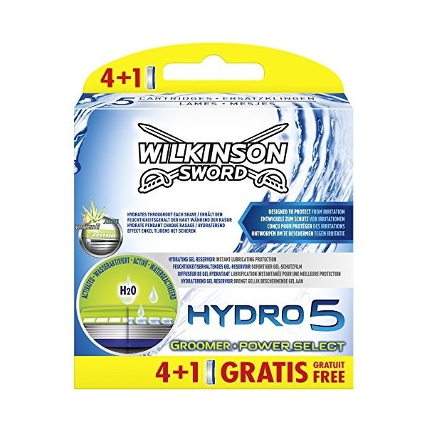 Wilkinson Sword Hydro 5 Groomer/Power Select Lames de rasoir