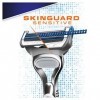 Gillette SkinGuard Peaux Sensibles Rasoir Homme + 4 Lames de Recharges [OFFICIEL]