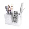 Porte-pinces à peignes à ciseaux, boîte de rangement daccessoires pour outils de coiffure, organisateur de pinces à cheveux 