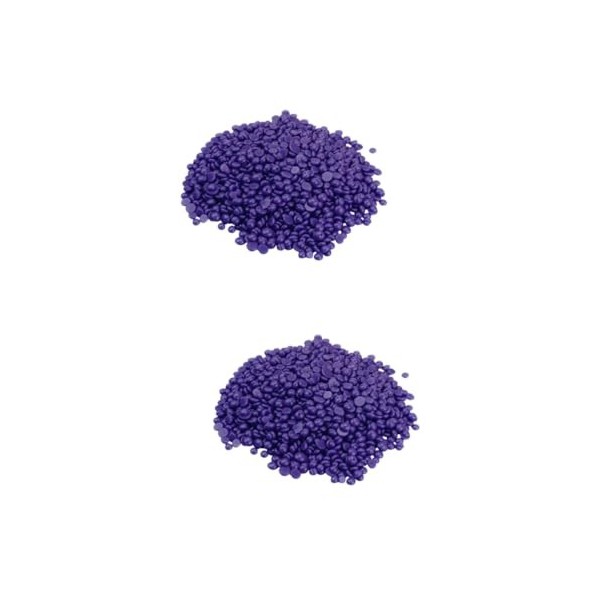 FRCOLOR Haricots À Cirer Kit De Cire Dure Kit DÉpilation À La Maison Cire Pour Les Poils Du Visage Ensemble De Bikini Ensemb