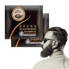 Shampooing à Barbe, Shampooing Naturel Noir Et Teinture Naturelle Pendant 5 Minutes Pour La Barbe, Les Cornes Et Les Cheveux 