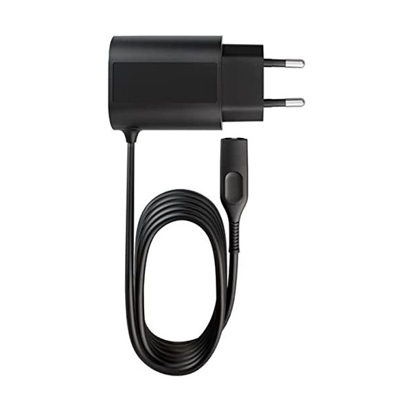 Braun - Smart Plug - Câble dalimentation pour rasoir électrique Braun Série 3, noir