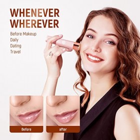 SUPRENT 2 en 1 Rasoir Visage Femme-Rechargeables USB-C Sourcils et épilation Faciale étanche IPX7 Humide/Sec Rasoir Electriqu