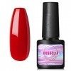 COSCELIA Rouge Nail Pour Ongles En Gel, Uv Gel Vernis à Ongles Soak Off Gel, Manucure Pour Salon De Conception dOngles 7ml