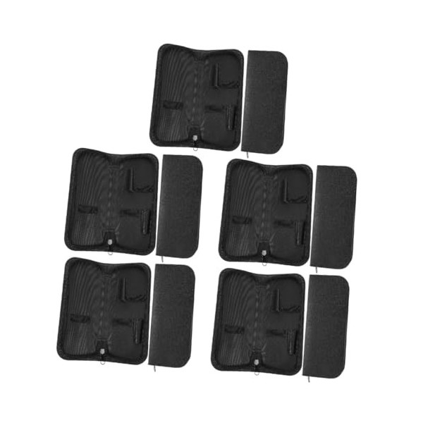 minkissy Pour Ciseaux De Barbier 8 Pièces De Rangement Pour Peignes De Coiffure Sac De Poche Pour Ciseaux Étuis À Ciseaux Pou